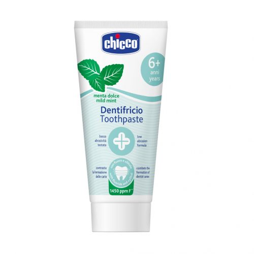 CHICCO Lágy mentás fogkrém 6r+