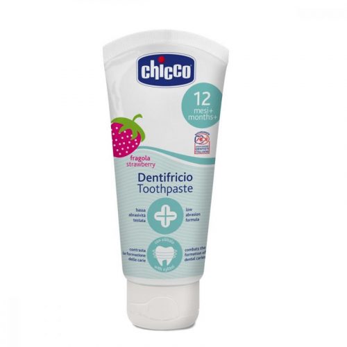 CHICCO Fluoridmentes Eper fogkrém 50ml, 12m+, 12m+