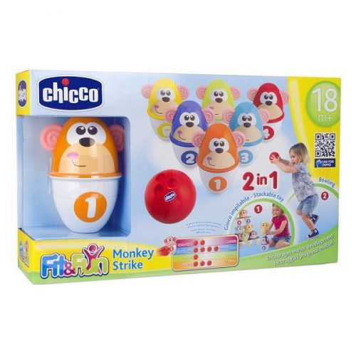 CHICCO Majom csapok 18m+ 6 db