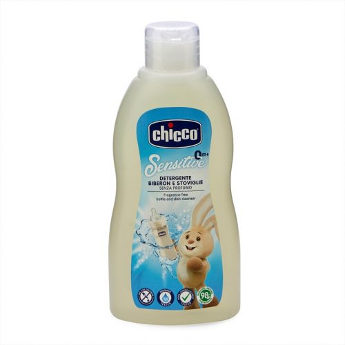 CHICCO Cumisüveg és cumisüveg tisztító, 300 ml