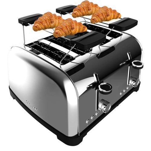 Toastin time 1700 Double Inox toaster - kenyérpirító / 04828