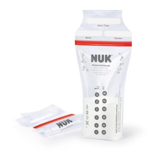 NUK anyatejes zacskók 180 ml 25 db