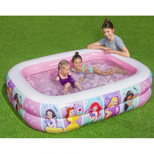 Gyermek medence Bestway Disney Hercegnők 200x146x48 cm 91056