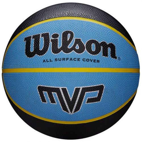 Kosárlabda Wilson MVP gumi 7-es méret fekete-kék