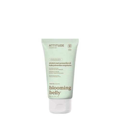 ATTITUDE Természetes Blooming Belly olaj terhes és szülés utáni nőknek - argán és mandula 150 ml