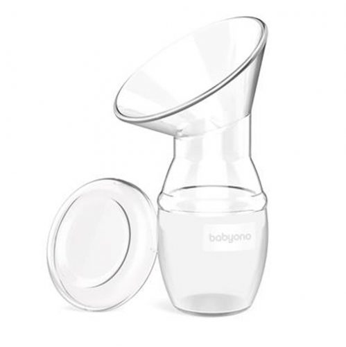 BABYONO Egyrészes szilikon anyatejgyűjtő 90 ml