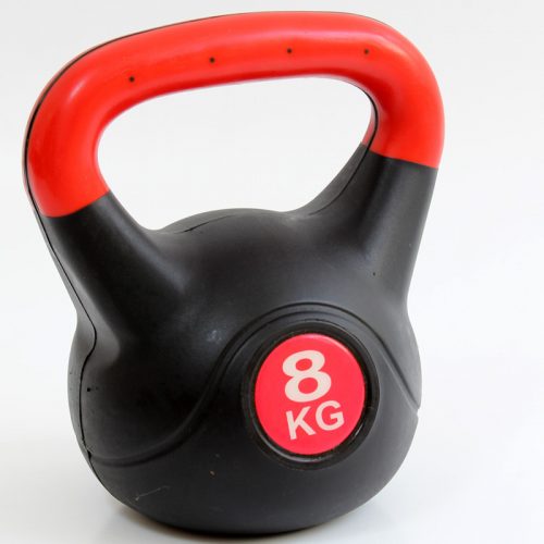 Kettlebell 8 kg műanyag