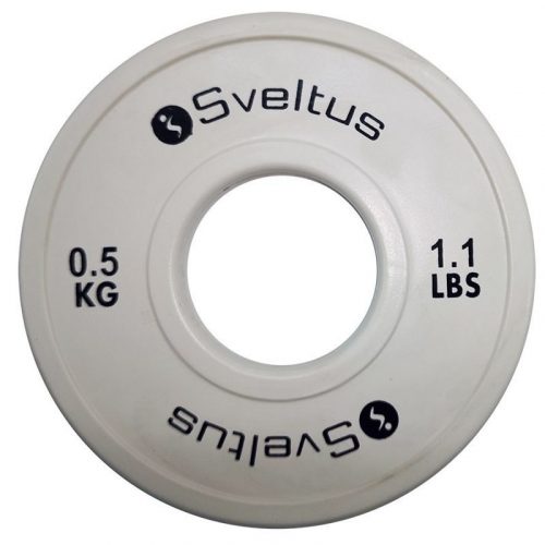 Súlytárcsa gumírozott Sveltus Olympic mini 0,5 kg