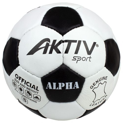 Futball labda Aktivsport Alpha bőr méret: 5