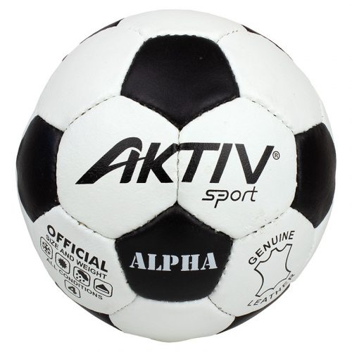 Futball labda Aktivsport Alpha bőr méret: 4