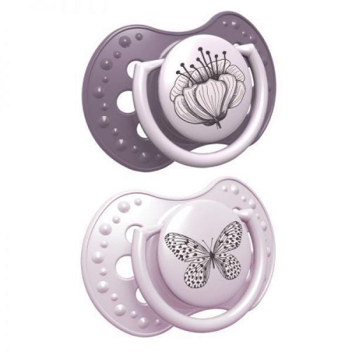 LOVI Soothing Soother Botanic Dynamic Dynamic Soother 6-18m 2 db - kislány