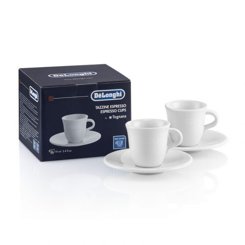 DeLonghi DLSC308 Eszpresszó kerámia csésze 2 db-os, 70 ml