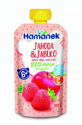 HAMÁNEK Eper és alma 100 g