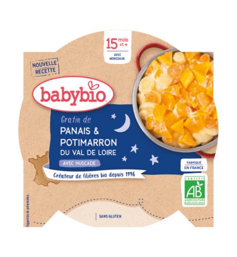 BABYBIO Esti menü paszternák gratin 260 g