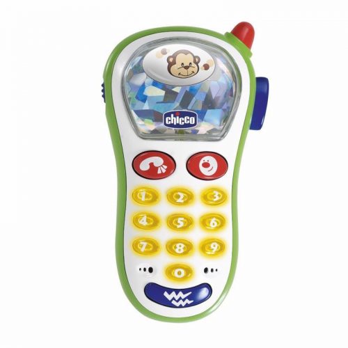 CHICCO Vibráló telefon kamerával 6m+