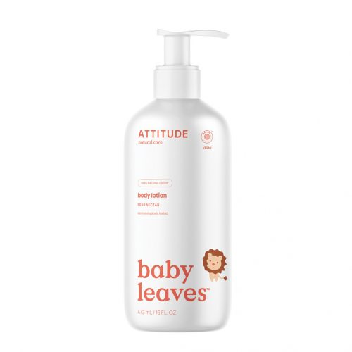 ATTITUDE Baby leaves testápoló körtelé illattal 473 ml