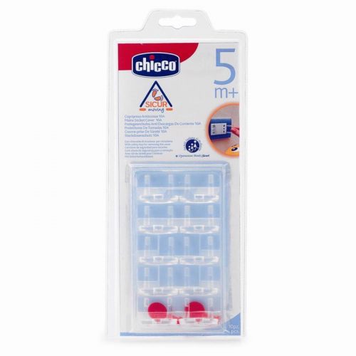 CHICCO Védelem elektromos aljzatokhoz, 10db