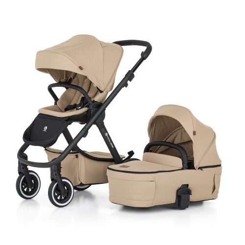 PETITE&MARS SZETT LITE Kombinált babakocsi ICON 2in1 AIR Mocha Beige