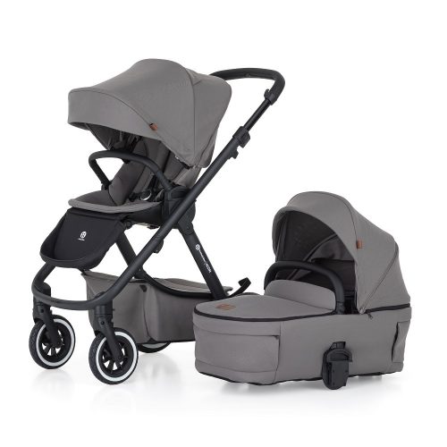 PETITE&MARS SZETT LITE  Kombinált babakocsi ICON 2in1 AIR Dove Grey