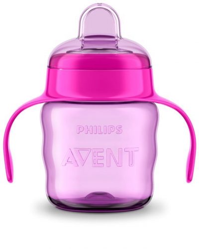 Philips Avent Varázsitató  mintás + fül rózsaszín 200ml