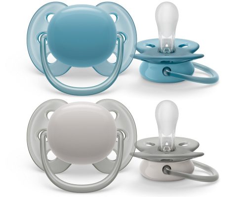 Philips AVENT SCF091/17 Játszócumi Ultrasoft Premium semleges 6-18hó hang, 2 db