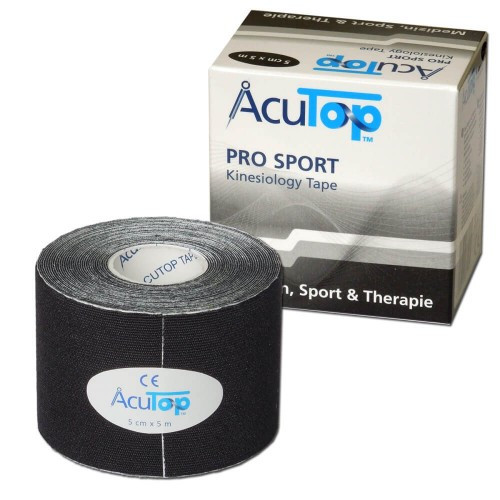 Kinesio Tape Acutop Pro Sport Fekete