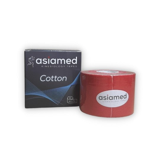 Kinesio Tape Asiamed 5Cmx5M Piros