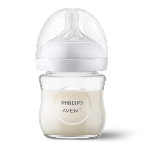 Philips AVENT SCY930/01 Natural Response üvegből készült cumisüveg 120 ml, 0hó+