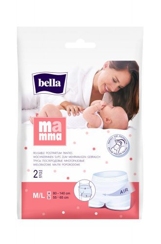 BELLA MAMMA Hálós bugyi M/L (2 db)