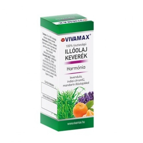 Harmónia illóolaj keverék: levendula, indiai citromfű és mandarin olajokkal (10ml)