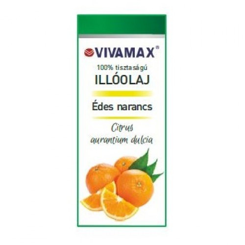 Édes narancs 100%-os tisztaságú illóolaj (10 ml)