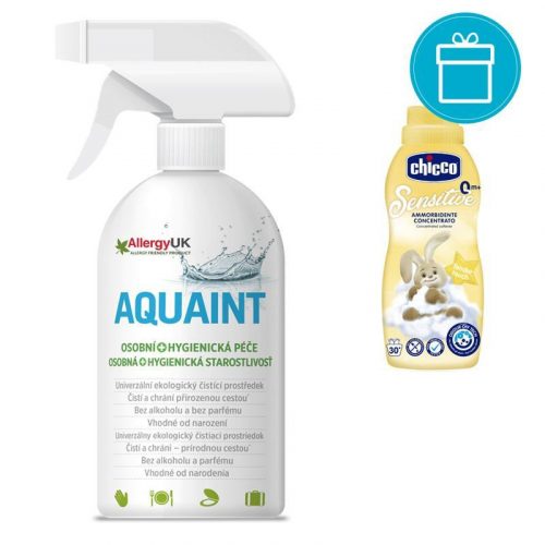 CHICCO Levendula tömény Soft Touch, 750 ml + AQUAINT 500 ml