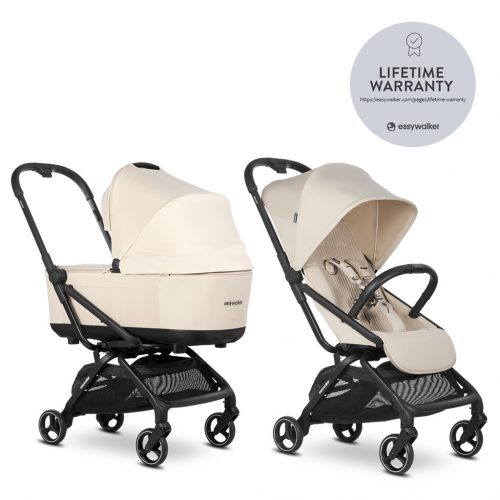 EASYWALKER Kombinált babakocsi Rockey S Bright Taupe