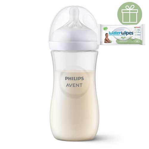 Philips AVENT SCY906/01 Natural Response cumisüveg 330 ml, 3hó++WW Soapberry 60db