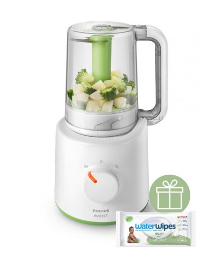 Philips AVENT SCF870/20 Pároló és turmix 2in1+WW Soapberry 60db